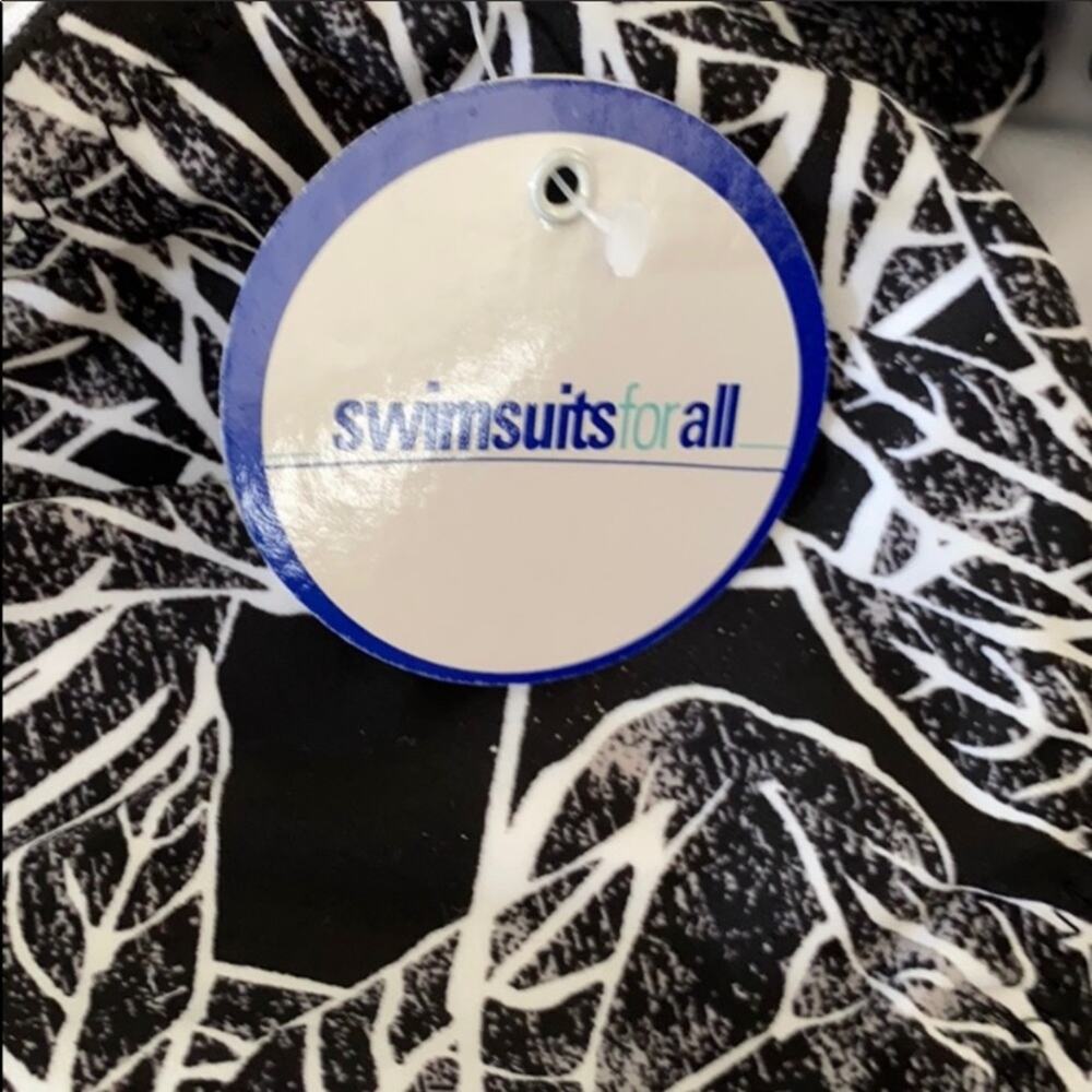SWIMSUITS FOR ALL BLACK RUFFLE BRIEF - Picture 5 of 7